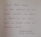 Sevgili Betül hocam, iyi ki size gelmişim.